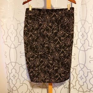 LulaRoe Size L Floral Skirt Cassie